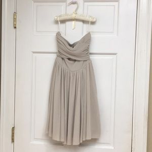 Strapless party formal dress